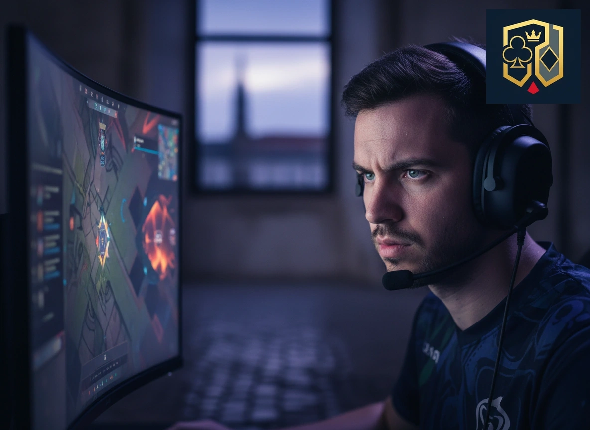 Seleção do mercado First Blood na interface de apostas de esports.